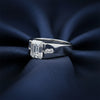 4.0 Ct White Moissanite Radiant Solitaire Ring - 925 Sterling Silver Gold Vermeil