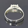 2.50 Ct White Round Cut Certified Moissanite Solitaire Ring 18K Gold Plated