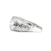 3.60 Ct Round Cut Lab Grown Diamond Ring — VS1 Clarity, 18k Gold Vermeil