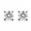 4.00 Ct White Moissanite Stud Earrings Gold Vermeil Gift for Women Anniversary