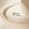 4.00 Ct White Moissanite Stud Earrings Gold Vermeil Gift for Women Anniversary