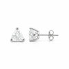 2 Ct Trillion Cut Lab Grown Diamond Stud Earrings — VS1 Clarity, 18k Gold Vermeil