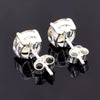 4.40 Ct Champagne Moissanite Stud Earrings Gold Vermeil – Wedding Gift Jewelry