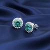 3 Carat Round Lab Diamond Martini Studs