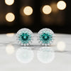 3 Carat Round Lab Diamond Martini Studs