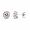 5.00 Ct Pink Moissanite Stud Earrings Gold Vermeil – Anniversary Gift Jewelry