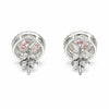 5.00 Ct Pink Moissanite Stud Earrings Gold Vermeil – Anniversary Gift Jewelry