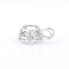 5.00 ct DEW Round Cut White Moissanite Solitaire Pendant in Certified Gift 18K Gold Pla 18K Gold Plated