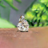 6.00 Ct White Heart Cut Moissanite Pendant Gold Vermeil Gift for Her Christmas