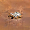 6.00 Ct White Heart Cut Moissanite Pendant Gold Vermeil Gift for Her Christmas