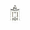 7.30 Ct Certified Moissanite Pendant in Gold Vermeil for Thanksgiving Gift