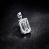 9.50 Ct Certified Champagne Moissanite Pendant Gold Vermeil Wedding Gift