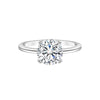 5 carat round cut lab-grown diamond solitaire ring in 18k gold vermeil