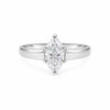 2.20 Ct Marquise Cut Lab Grown Diamond Ring — VS1 Clarity, 18k Gold Vermeil