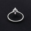 2.20 Ct Marquise Cut Lab Grown Diamond Ring — VS1 Clarity, 18k Gold Vermeil