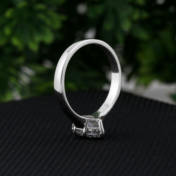 2.20 Ct Marquise Cut Lab Grown Diamond Ring — VS1 Clarity, 18k Gold Vermeil