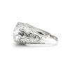 9.85 Ct White Moissanite Round Solitaire Ring - 925 Sterling Silver Gold Vermeil