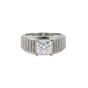 1.50 Ct Princess Cut Lab Grown Diamond Ring — VS1 Clarity, 18k Gold Vermeil