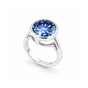 7.50 Ct Certified Blue Moissanite Solitaire Ring in – Gift for Sister 18K Gold Plat 18K Gold Plated