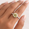 5.50 Ct Certified Moissanite Solitaire Ring in – Gift for Wife Jewelry 18K Gold Pla 18K Gold Plated