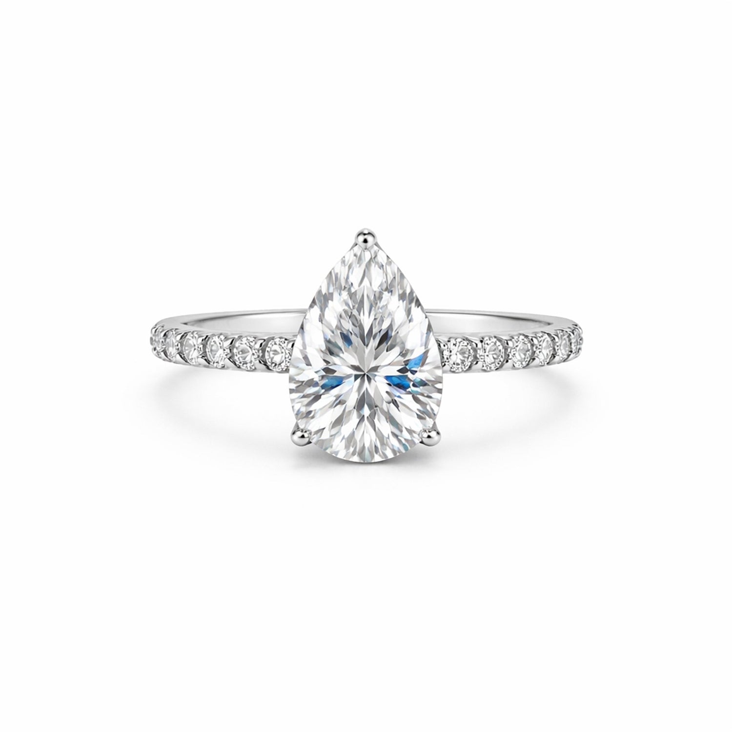 Pear Cut Rings
