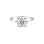 2 Ct Cushion Cut Lab Grown Diamond Ring VS1 | 18k Gold Vermeil | Engagement Ring