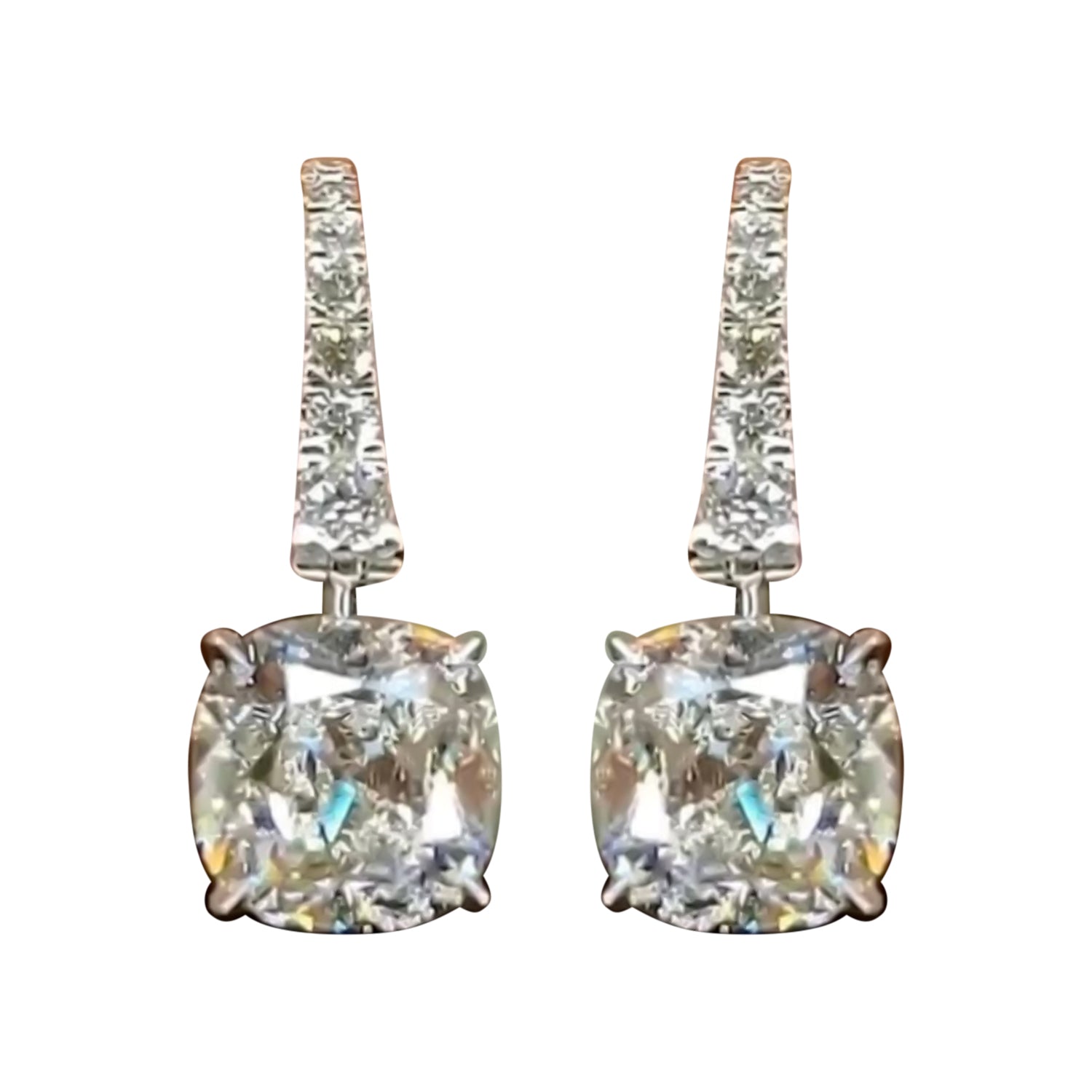 Cushion Cut Earrings