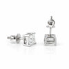 4.00 ct DEW Princess White Moissanite Studs Gold Vermeil – 4th July Festival Pick