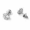 12.00 ct DEW Certified Round Cut Moissanite Solitaire Studs In Gold Vermeil