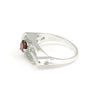 Red Ruby Round Cut Solitaire Ring 5.00 Ct. 925 Sterling Silver Gift for Her