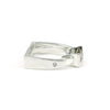 3.80 Ct. Topaz Emerald Solitaire Ring 925 Sterling Silver Birthday Fine Jewelry