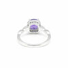 Amethyst Gemstone Ring 8.00 Ct. Cushion Cut 925 Sterling Silver Anniversary Gift