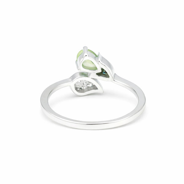 Moissanite Round Solitaire Ring 3.00 Ct. 925 Sterling Silver Engagement Fine Jew