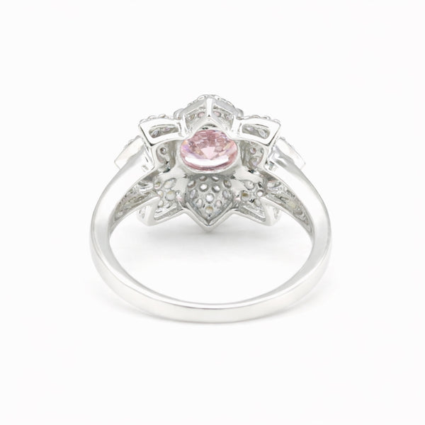 Moissanite Round Cut Ring 5.50 Ct. 925 Sterling Silver Gift for Her Women