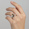 Topaz Marquise Solitaire Gemstone Ring 3.00 Ct. 925 Sterling Silver Women Gift H