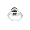 Black Pearl Round Cut Solitaire Ring 3.50 Ct. 925 Sterling Silver Gift for Her