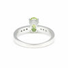 Oval Cut Amethyst Ring 6.00 Ct. 925 Sterling Silver Eternity Band Gift for Her