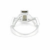 Topaz Gemstone Ring 7.00 Ct. Emerald Cut 925 Sterling Silver Birthday Gift Her