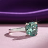 Moissanite Round Cut 4.20 Ct. Gemstone Ring 925 Sterling Silver Women Gift