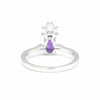 7.50 Ct. Amethyst Oval Cut Ring 925 Sterling Silver Women Fine Jewelry