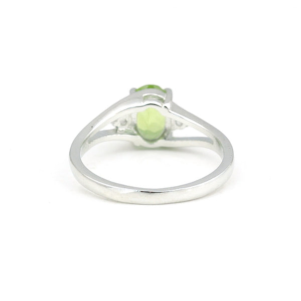 Amethyst Oval Cut Ring 7.80 Ct. 925 Sterling Silver Gift for Her Women