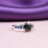 Moissanite Gemstone Ring 5.65 Ct. Round Cut 925 Sterling Silver Engagement Gift