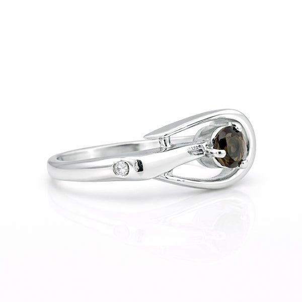 EGL Certified Topaz Round Cut Ring 3.50 Ct. 925 Sterling Silver Gift for Her Wom