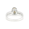 Topaz Oval Solitaire Ring 2.50 Ct. 925 Sterling Silver Valentine's Day Fine Jewe