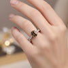 Topaz Oval Solitaire Ring 2.50 Ct. 925 Sterling Silver Valentine's Day Fine Jewe