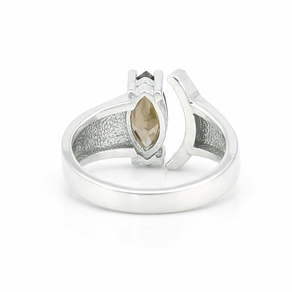 5.50 Ct. Topaz Marquise Solitaire Ring 925 Sterling Silver Mother's Day Fine Jew