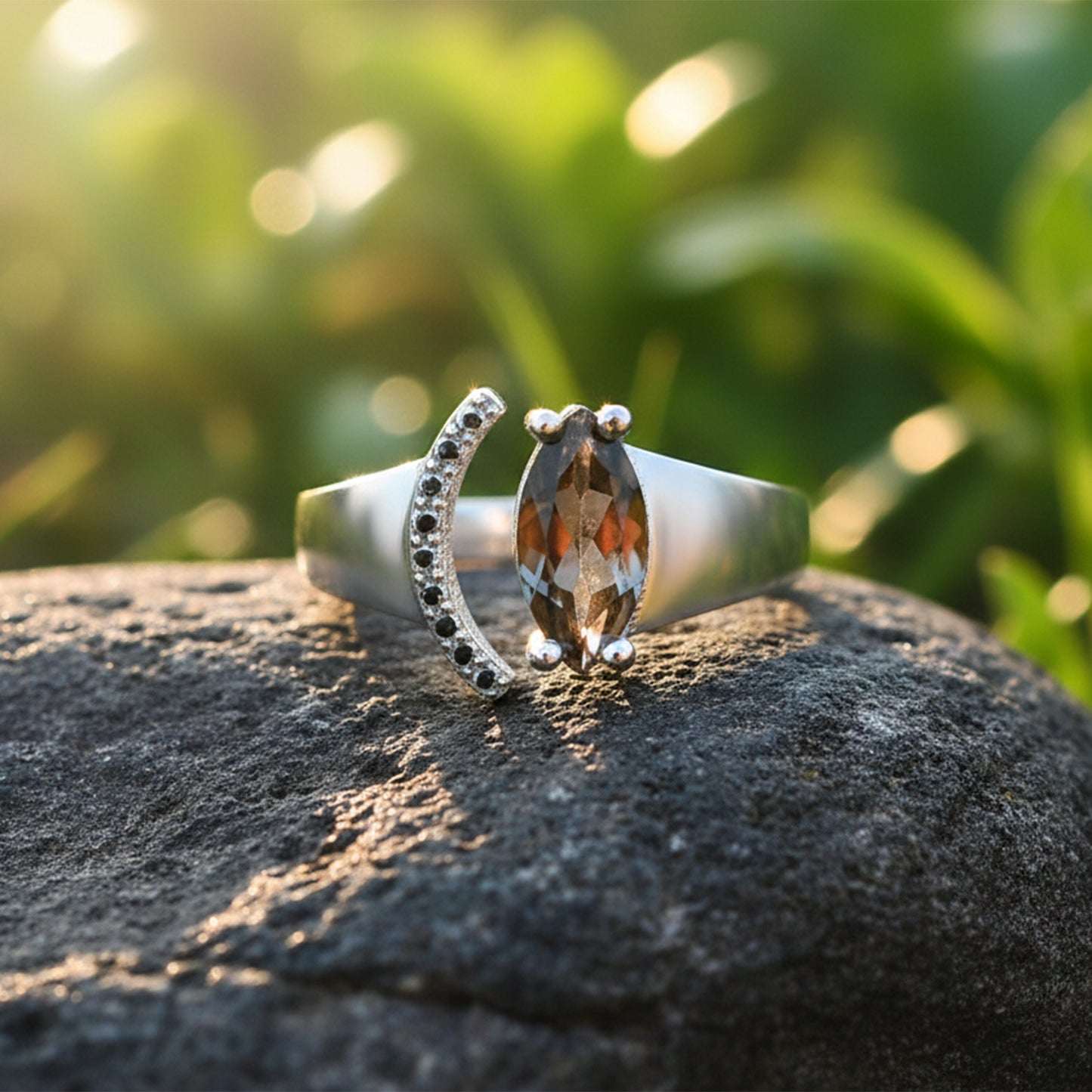 5.50 Ct. Topaz Marquise Solitaire Ring 925 Sterling Silver Mother's Day Fine Jew