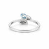 Aquamarine Pear Cut 6.50 Ct. Gemstone Ring 925 Sterling Silver Women Gift