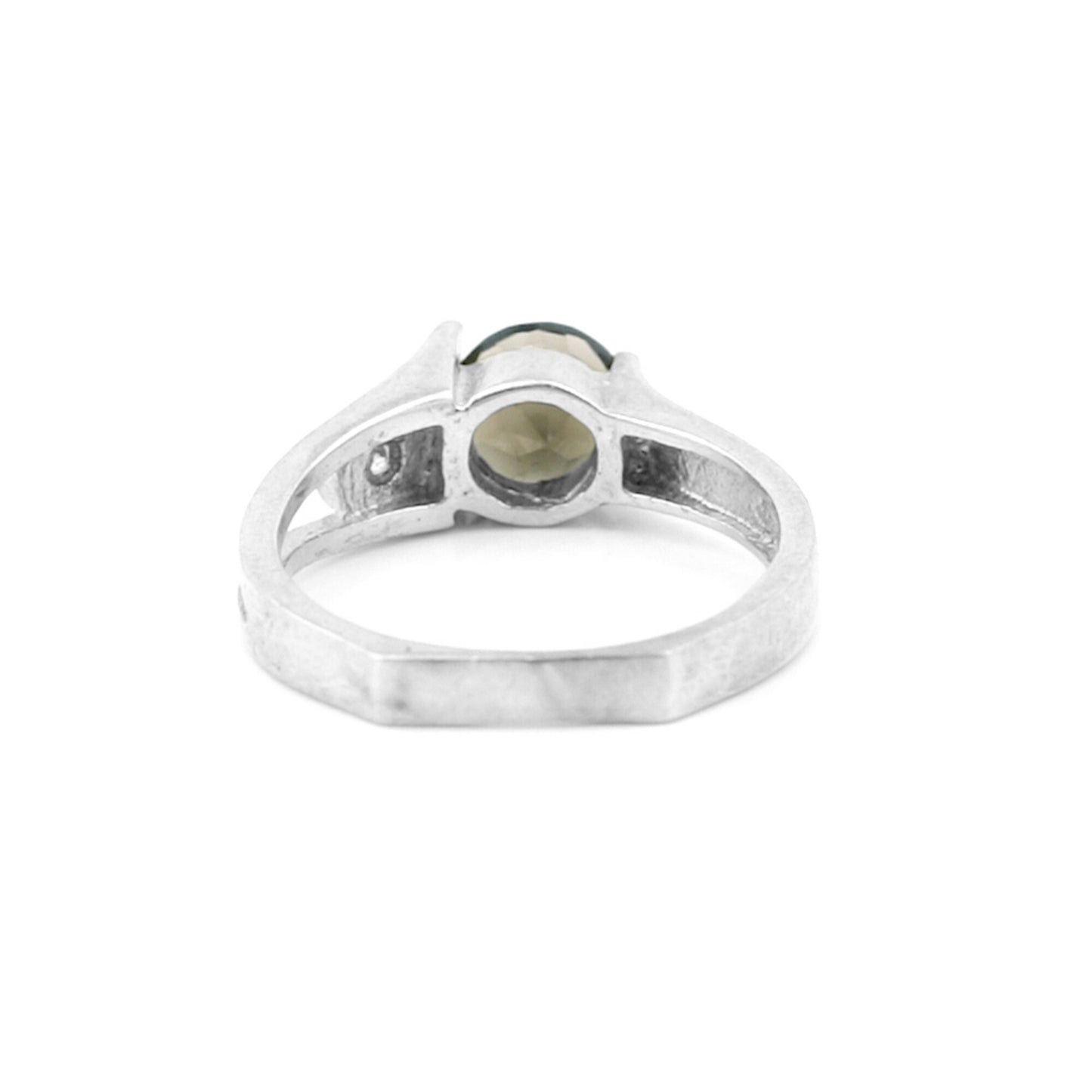 Topaz Oval Solitaire Ring 3.58 Ct. 925 Sterling Silver Anniversary Fine Jewelry