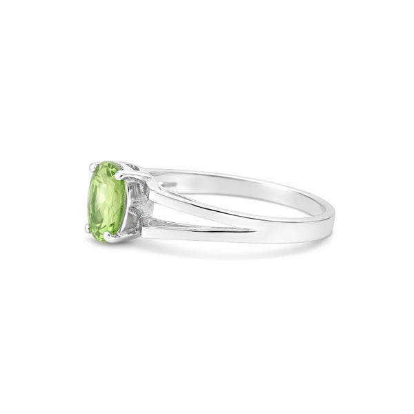 Amethyst Oval Cut Ring 2.00 Ct. 925 Sterling Silver Gift for Her Women